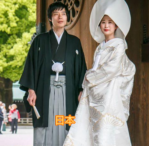 结婚礼服,新娘,和服