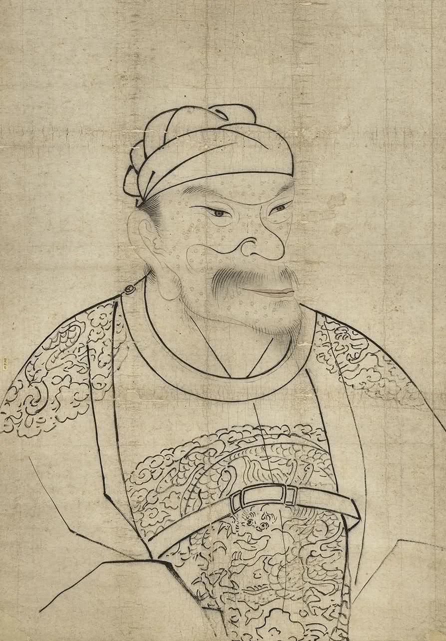 朱元璋"丑照"合集