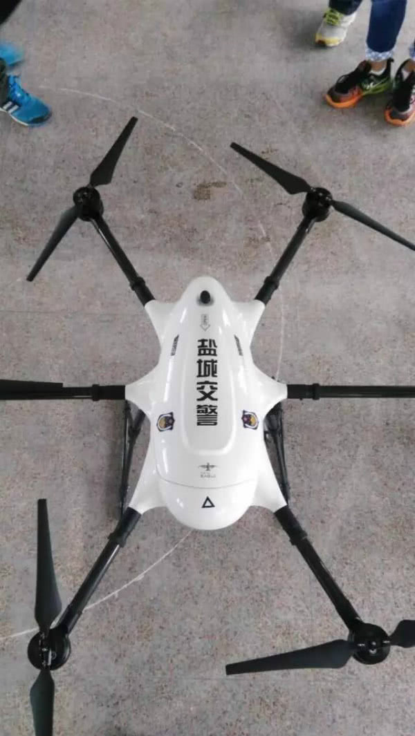 这款帅气的"空中交警"警用无人机竟是盐城高新区造