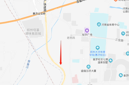 规划公示图 ▼ 位置示意图 ▼ 惠济区 1,长庆路(京广快速路-新村西路)
