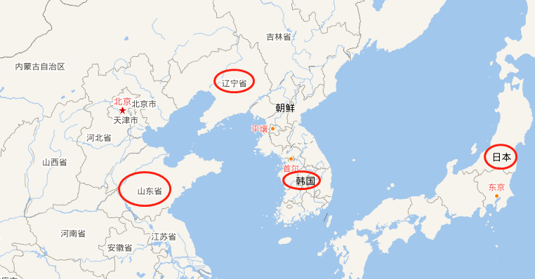 辽宁省,山东省与韩国距离很近,那gdp与人均gdp差距有多大呢?-看点快报