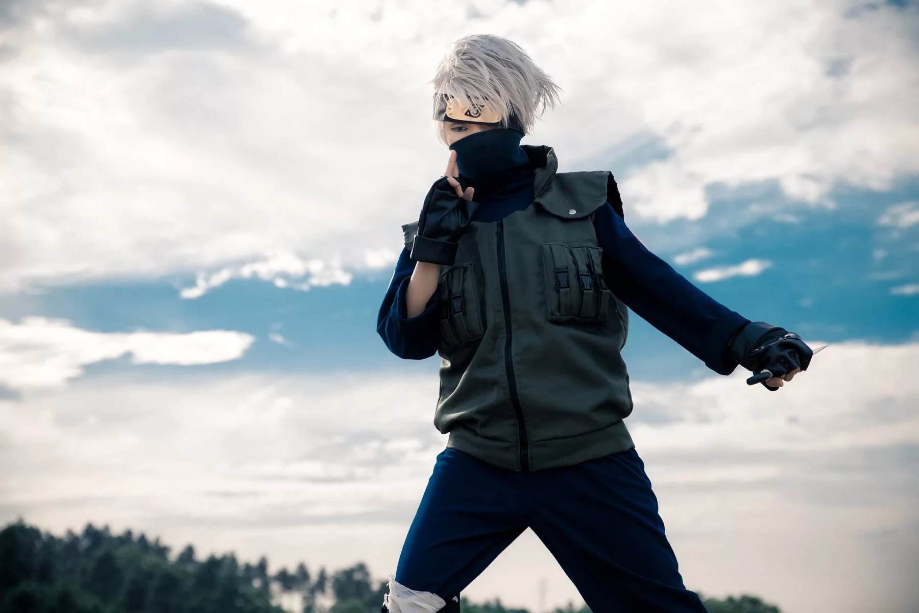 卡卡西,cos,火影忍者,写轮眼,cosplay,忍术