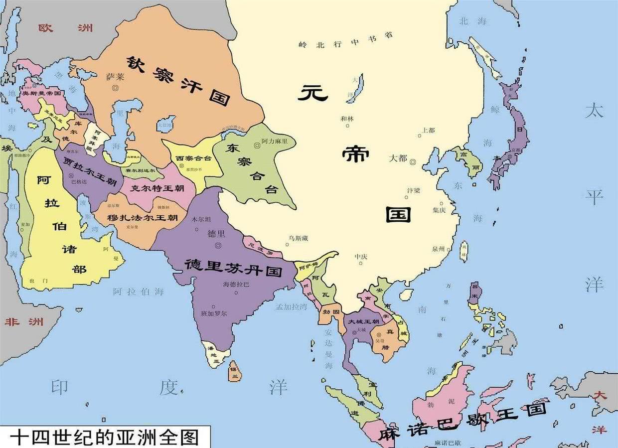 蒙古帝国四大汗国之一的"金帐汗国",你知道是现在的哪里吗?