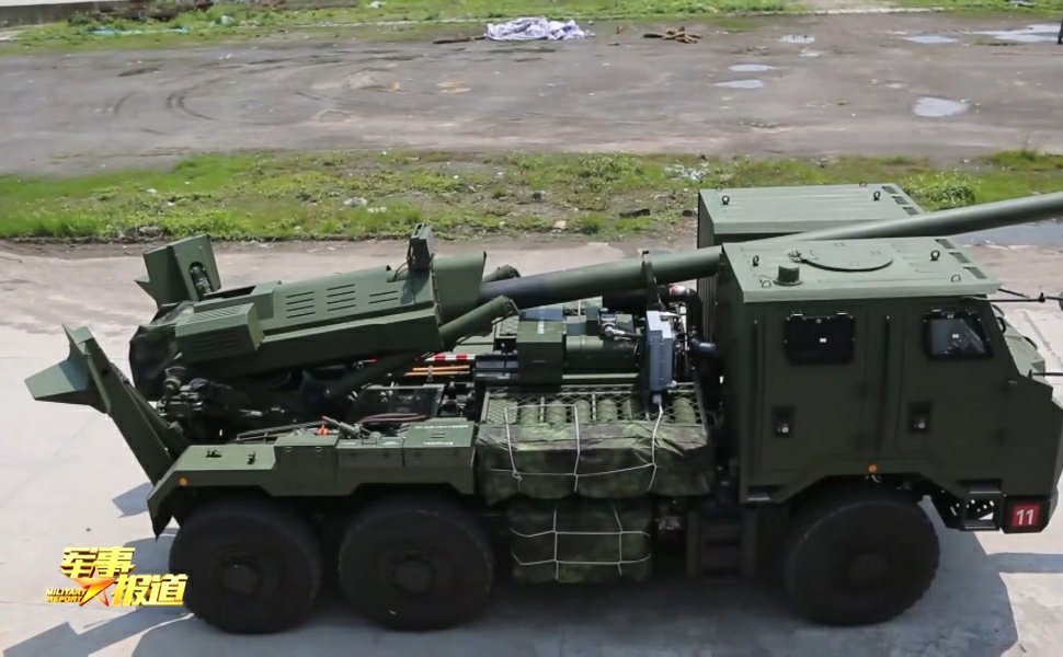 央视详细报道国产新型155毫米卡车炮