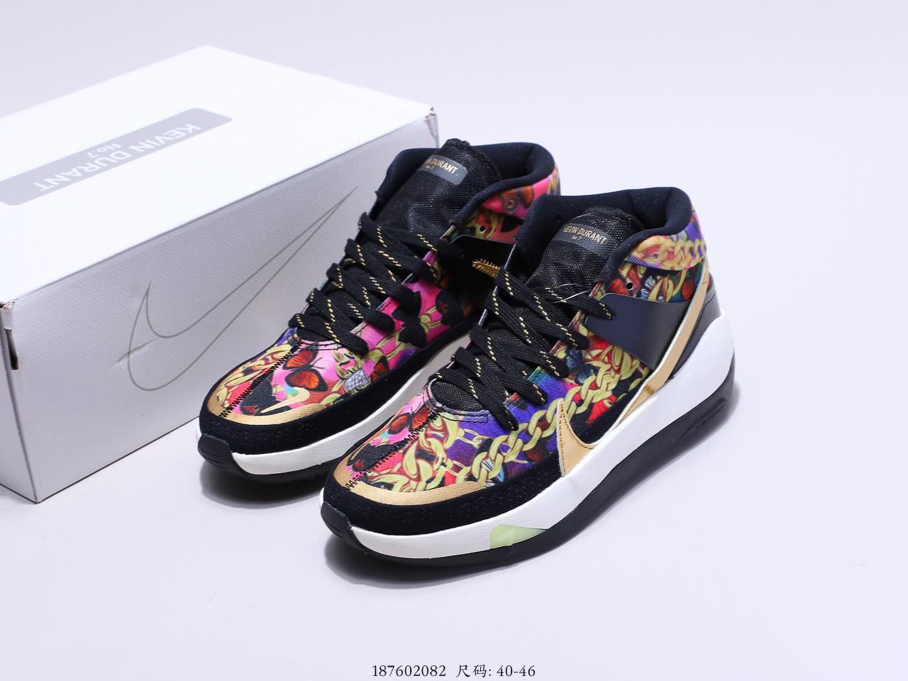 kd13杜兰特篮球战靴,蝴蝶海外版本炒鸡好看!