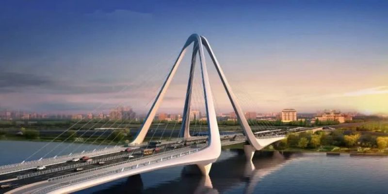 交大创新港跨渭河大桥曝光,2022年建成