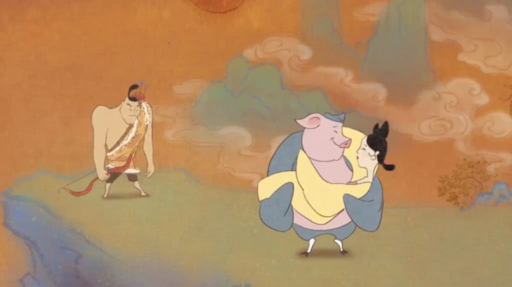 嫦娥,月老,许仙,猪八戒,牵牛织女