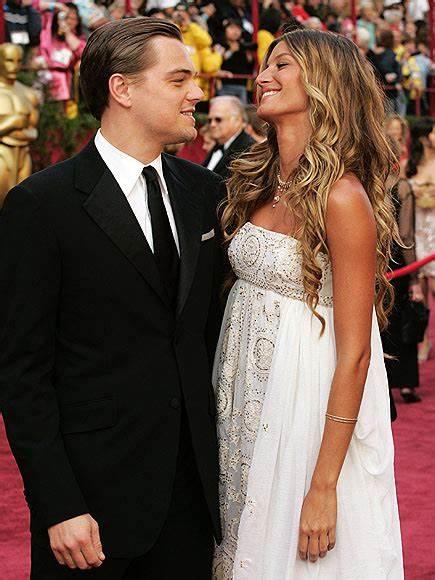 "小李子"最著名的恋情是跟巴西超模吉赛尔·邦辰(gisele bundchen)