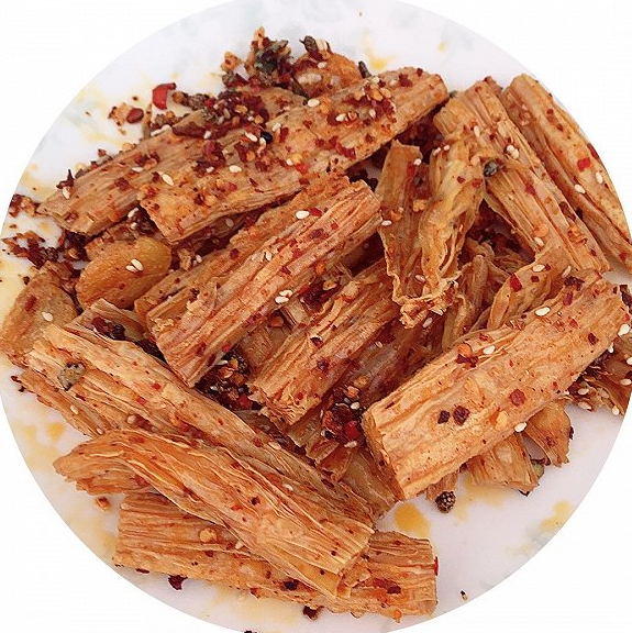 好想吃辣条!还是自己用腐竹在家做吧,干净卫生放心吃