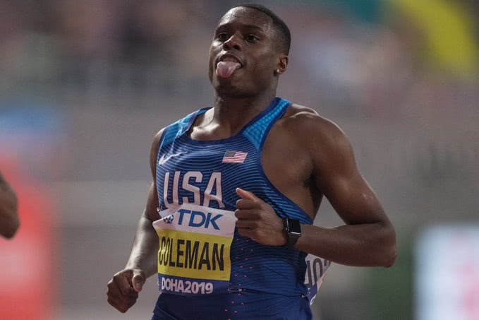 科尔曼,博尔特,东京奥运会,世锦赛