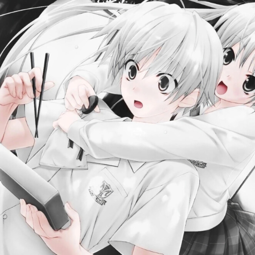 超火"动漫二次元"双人情侣头像:后来呢,我瞒着所有人爱了你很久