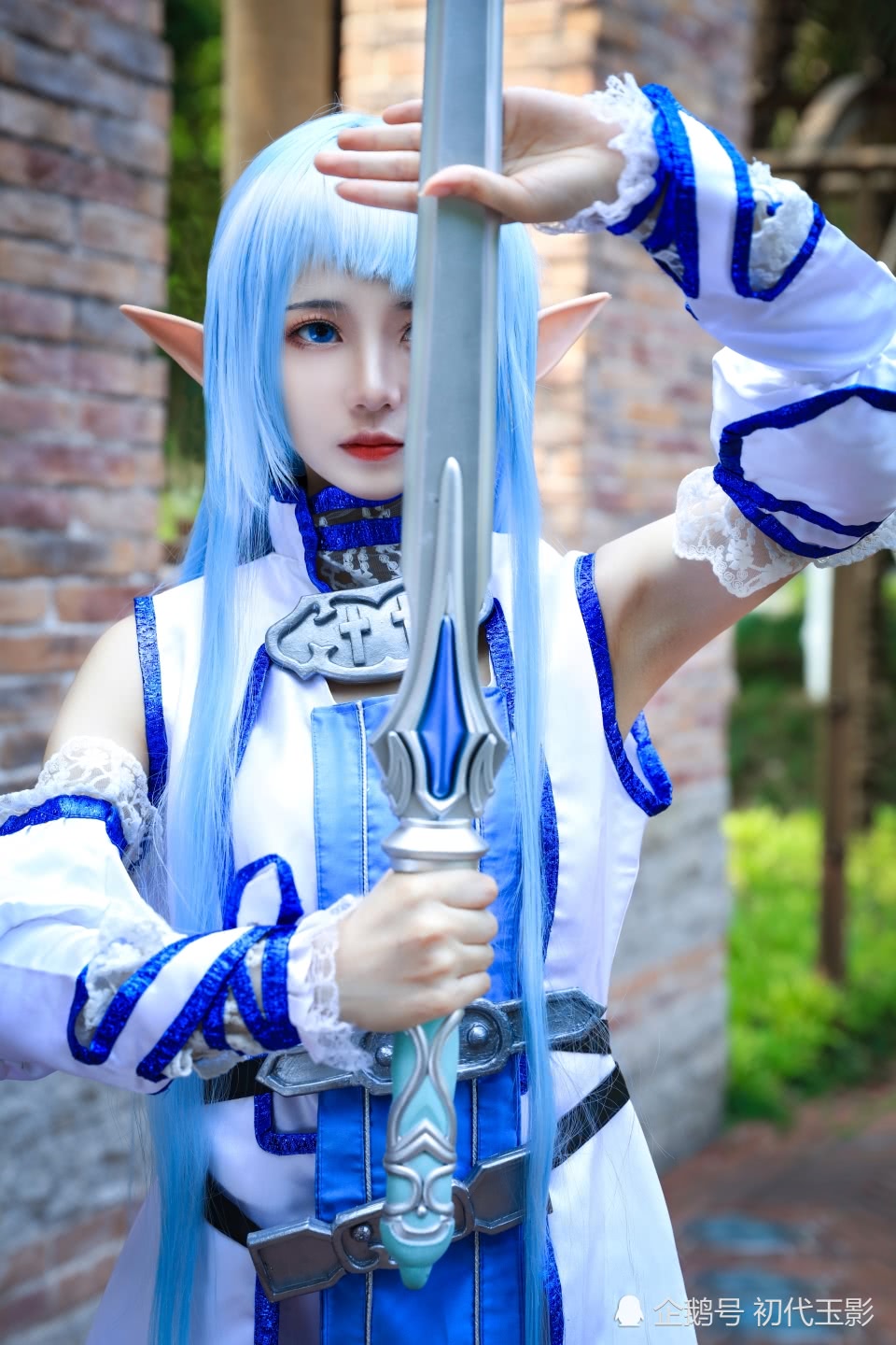 刀剑神域序列之争cosplay亚丝娜水精灵小姐姐