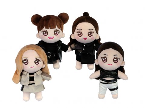 blackpink推出q版mv造型的公仔,玩偶引争议 你喜欢吗?