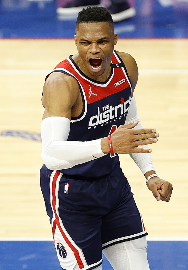 21分11板15助 威少三双秀开始了 奇才重回季后赛有戏了 橘子热点