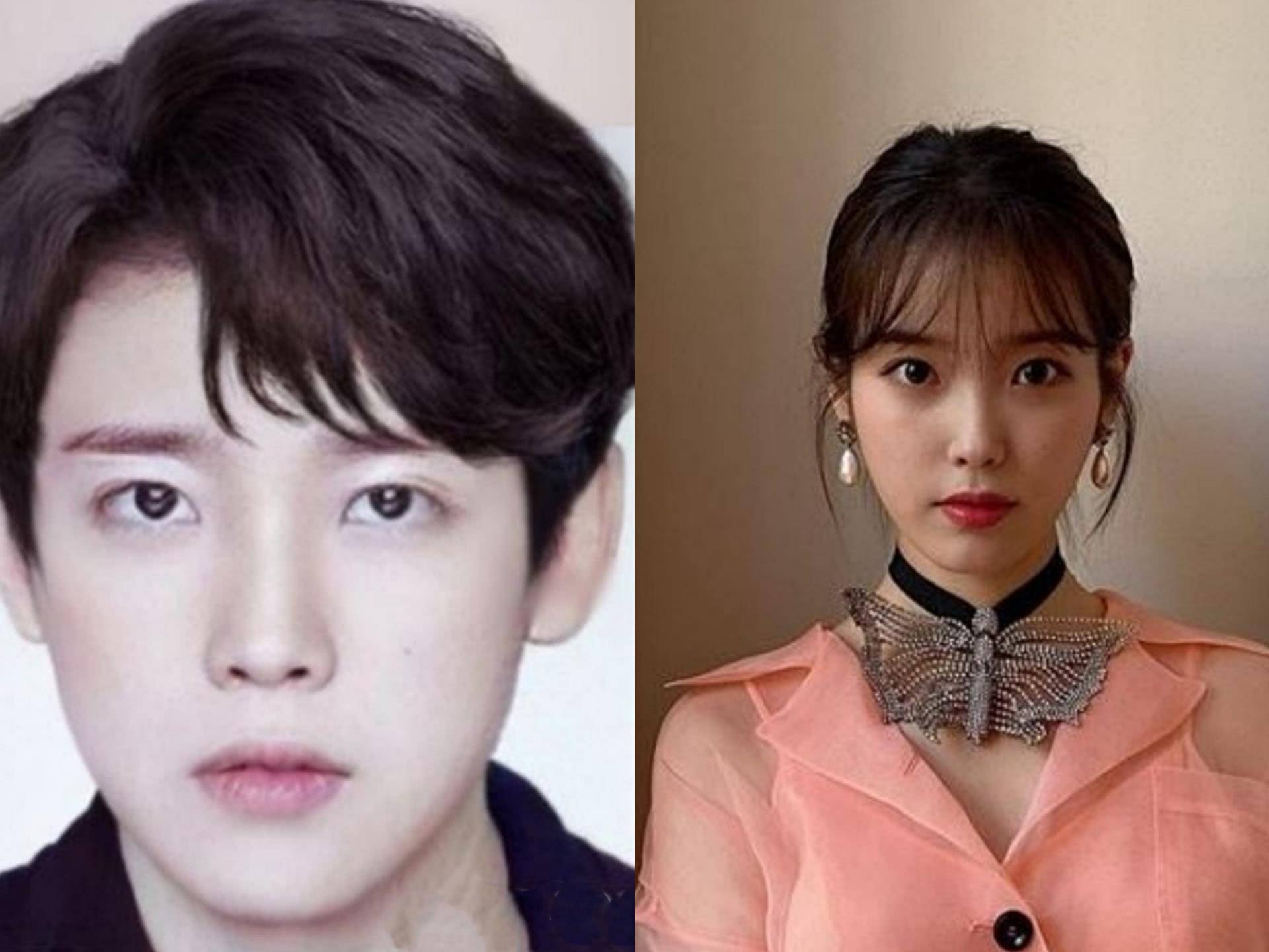 当韩国明星"换脸"后:金秀贤化身大眼萌妹,李敏镐成高冷御姐