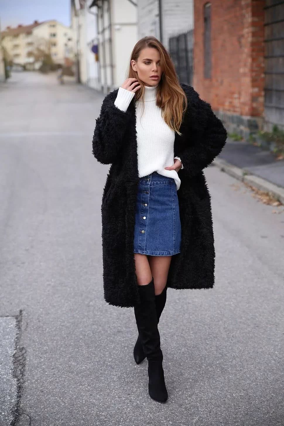 盘点长筒靴配什么衣服_靴头配什么裤子好看-第1张图片-潮百科