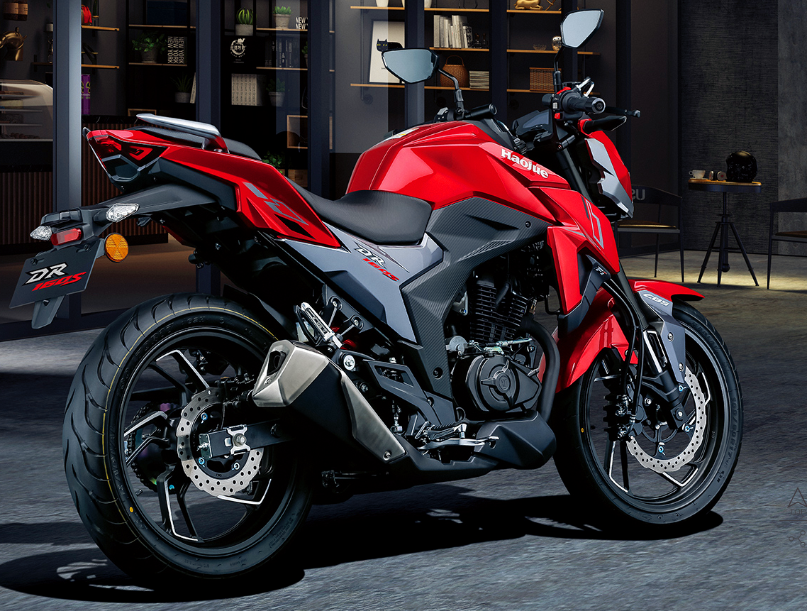 豪爵入门级150街车,颜值高做工好,动力强劲带cbs皮实耐用