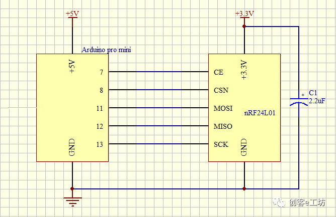 引脚,nrf24l01,模组,arduino,电平,函数,远程控制,遥控