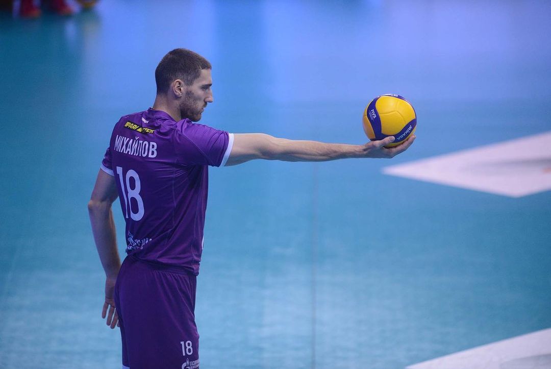 米哈伊洛夫!国际排联百大榜第55位上榜球星mikhaylov!