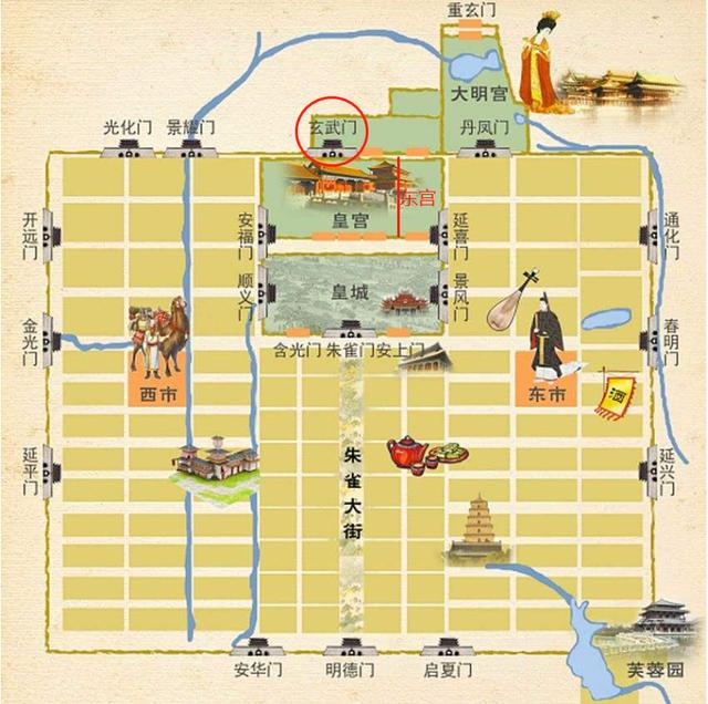 原来,李建成帐下文臣武将并不弱于秦王府