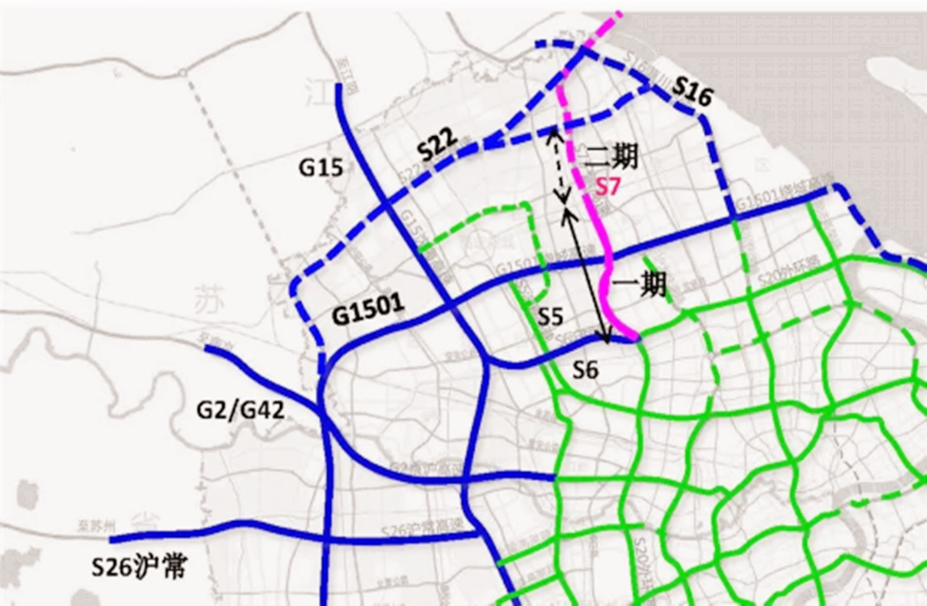上海在建的一条高速,双向6车道,长约6.1公里,预计2021年竣工