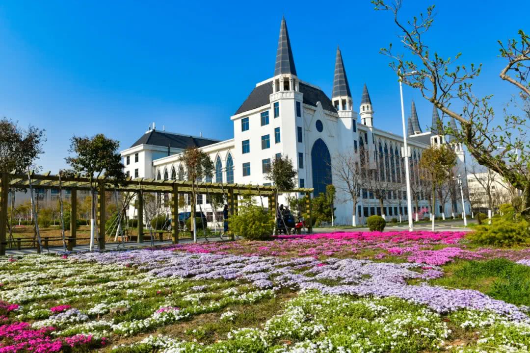 半岛银滩 美丽校园 面向大海 春暖花开——山东外事职业大学