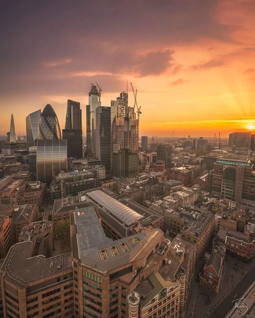 24张伦敦城市风光片,独具魅力的光影!