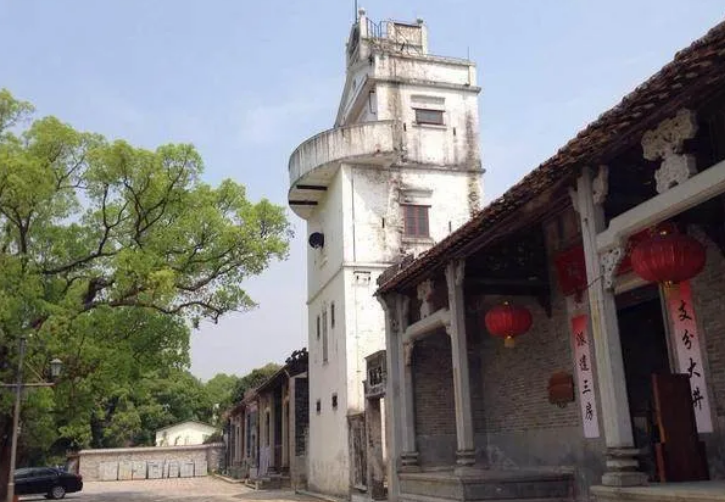 会同村,位于珠海市金鼎镇.会同村的聚落选