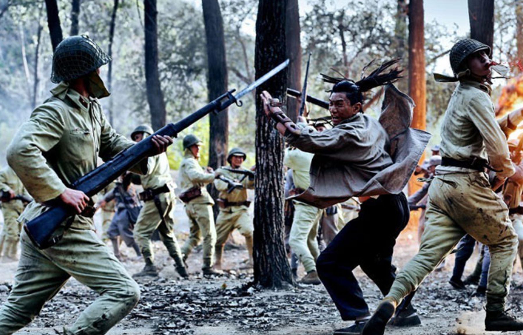 大刀队,抗日战争,三三制,冷兵器