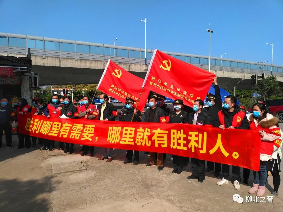 "抗击疫情,党旗飘扬"专题