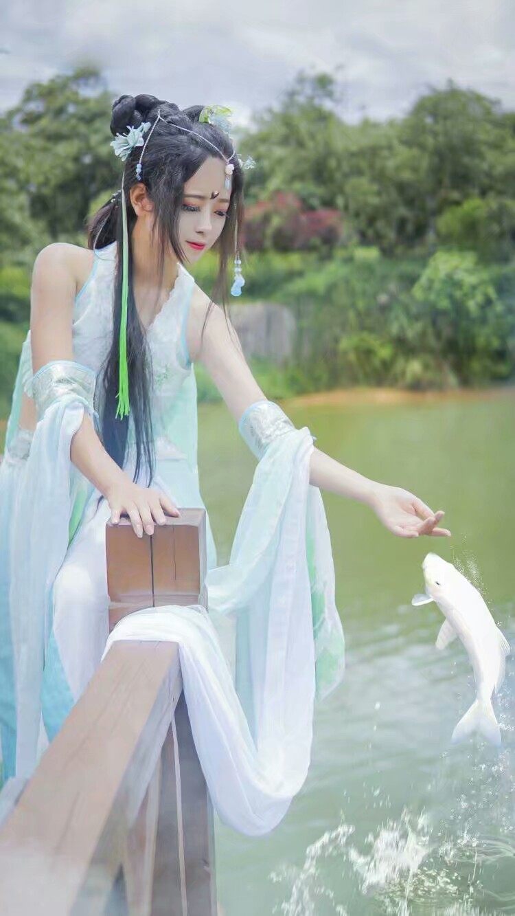 锦鲤抄青鲤cosplay