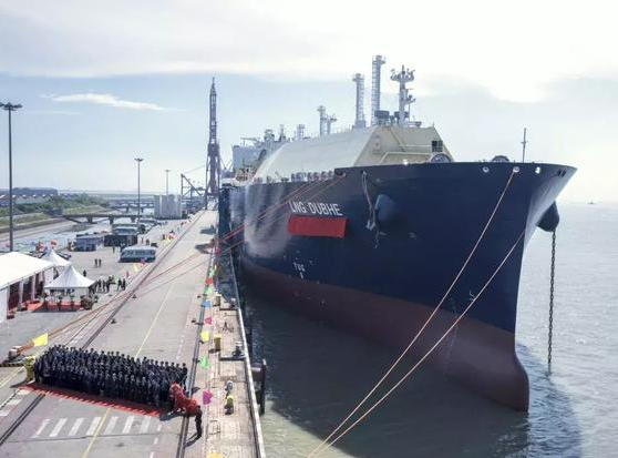 中国第四代lng船"天枢星"号首航,中国科技助力中国能源运输!