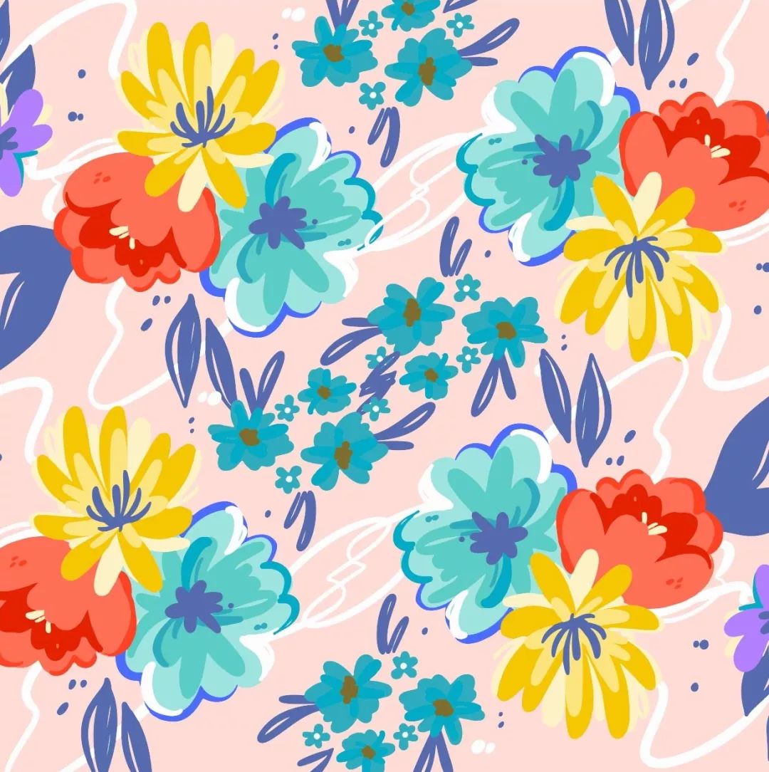 2021春夏图案趋势-空灵之花