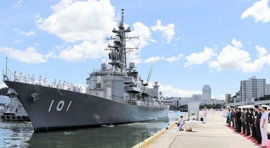 日本村雨号护卫舰1名船员确诊新冠暂停中东海域侦察任务紧急返航