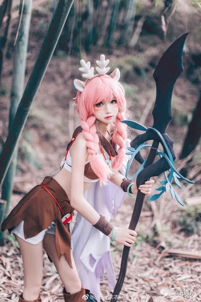 王者荣耀可爱小鹿女瑶