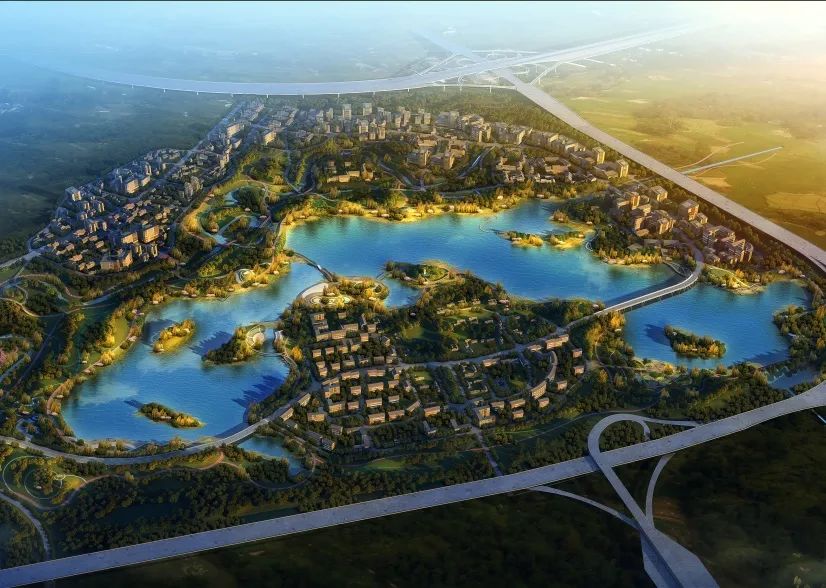 白沙湖,亮相!2021全面建成,期待中