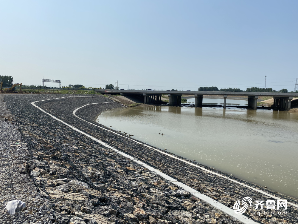 孝妇河,周村区,淄博,闪电新闻,淄博市,工程,北郊镇,袁家桥,防洪