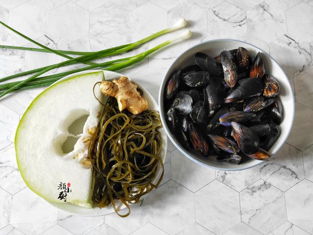 海虹,冬瓜,营养价值,颜小厨,营养,冬瓜海带汤,调味,海鲜