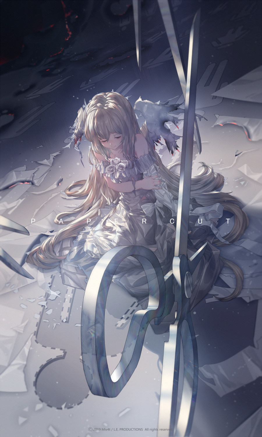 画师miv4t残破不堪中的一份美好