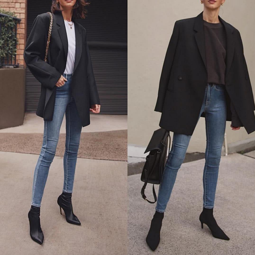 西装,西装搭配,牛仔裤