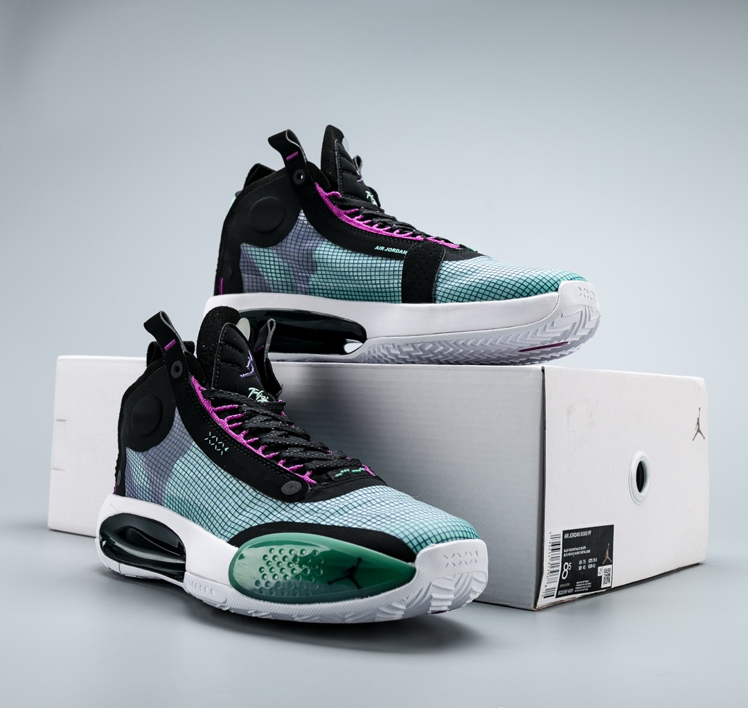 air jordan 34 电光蓝 乔34 aj34 百搭运动篮球鞋