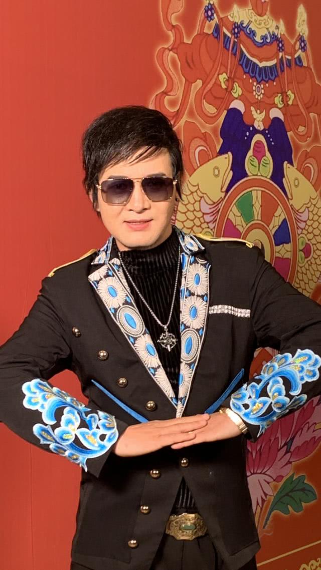 旦正才让参加青海广播电视台安多卫视2020文艺晚会《新春的颂歌》录制