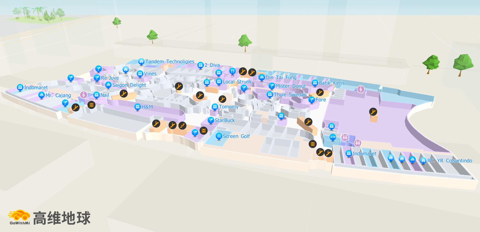 高维地球推出三维室内地图