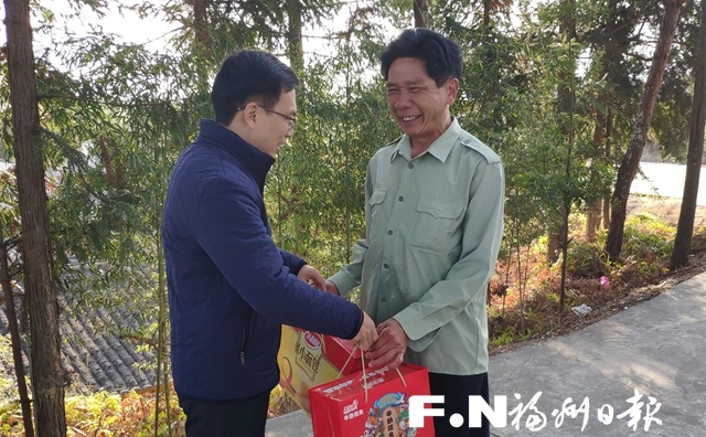 永泰大洋镇敬老院内的第四个春节