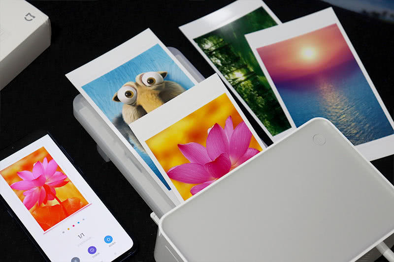 6英寸细腻色彩,还原美好人生:小米米家照片打印机彩打套装体验