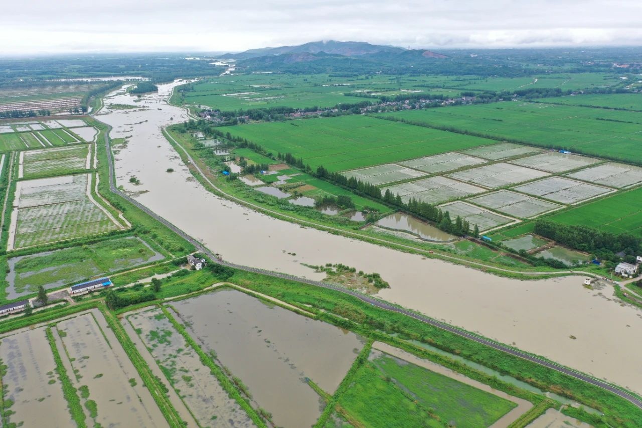为确保流域人口和城市安全,安徽滁河凌晨爆破泄洪