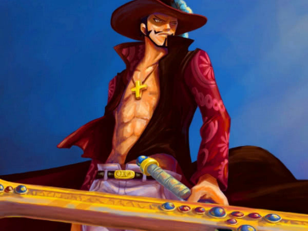 五老星宣布废除七武海,鹰眼一刀将圣地劈成两半:是你们逼我的!