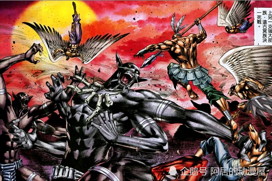 武庚纪:永恒之夜非常怕黑龙天,十万年前的一战把他打自闭了!
