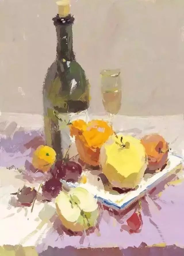 关于色彩静物中小色稿的那些小秘密...