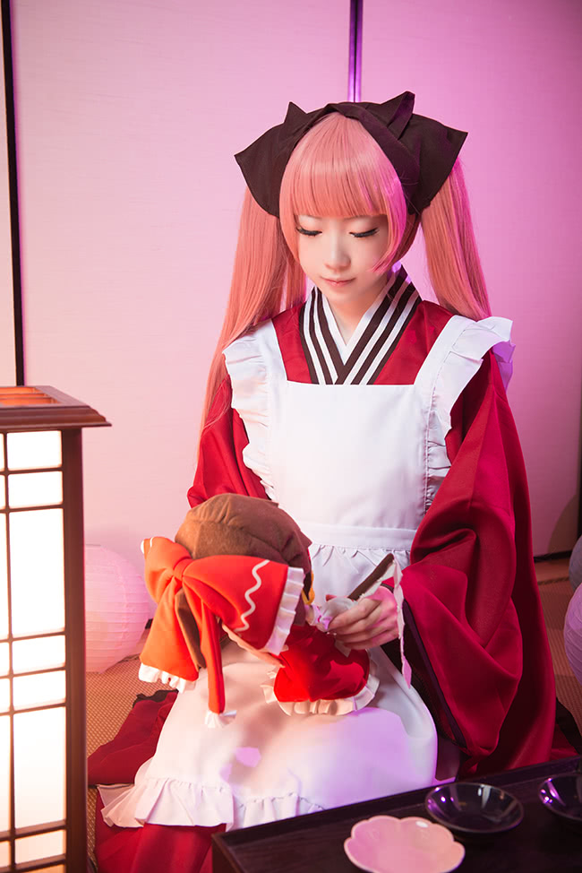 小玉,cos,蝴蝶结,cosplay,银仙,coser